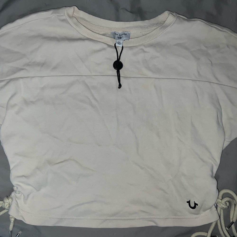 Brand:True Religion Size:Small Color:Cream White